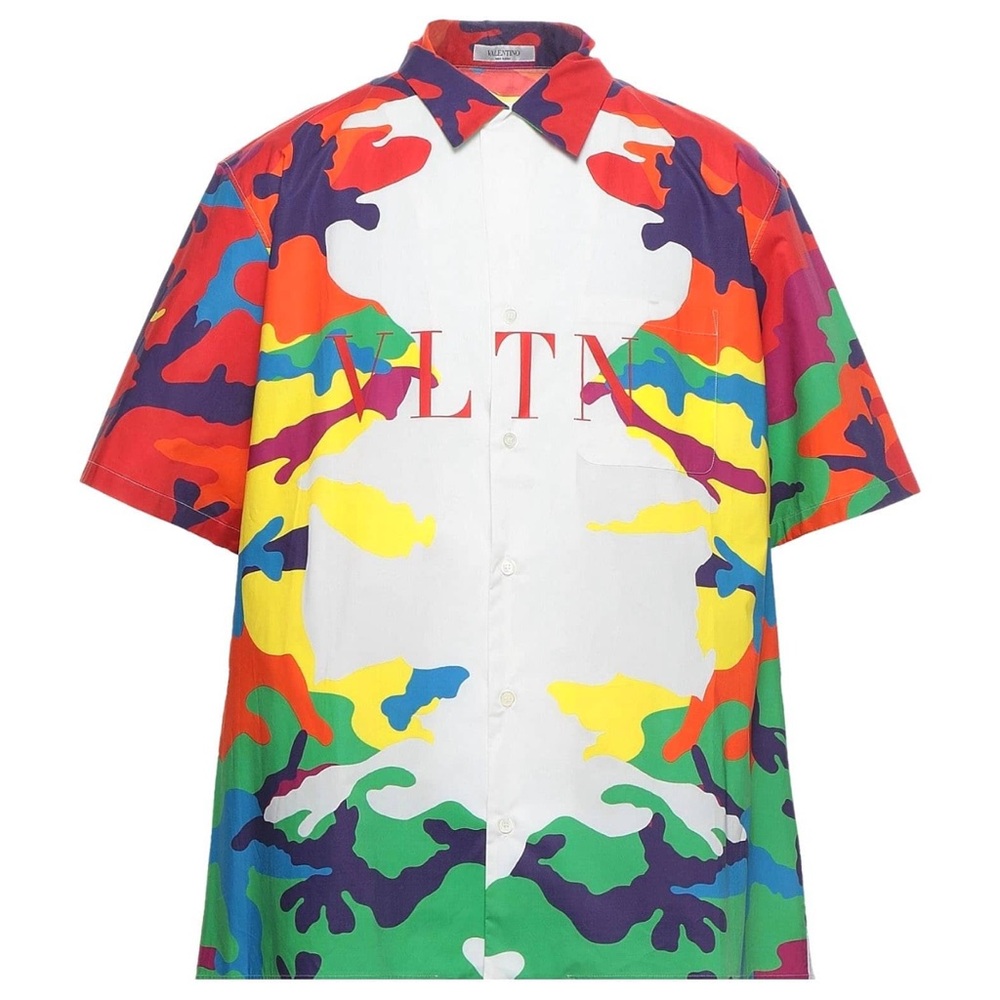 Valentino Multicolour Men's Shirt 38 / US M